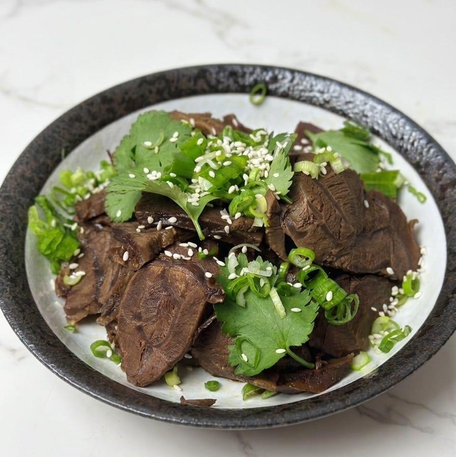 卤牛肉 / Braised Beef.