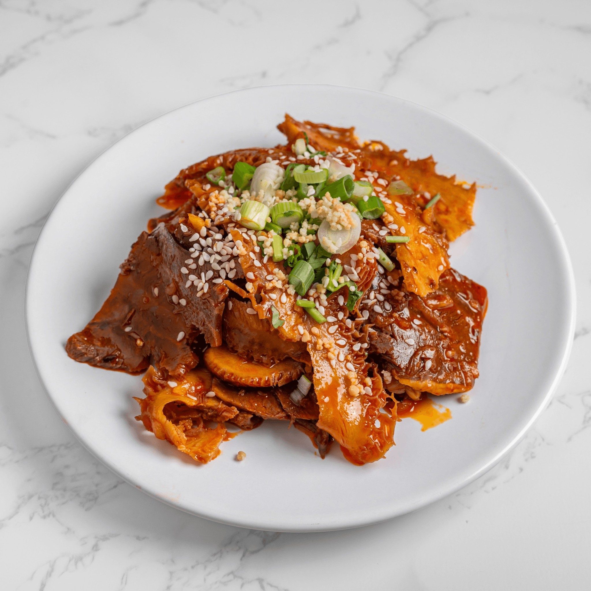 夫妻肺片 / Beef and Tripe with Spicy Sauce.