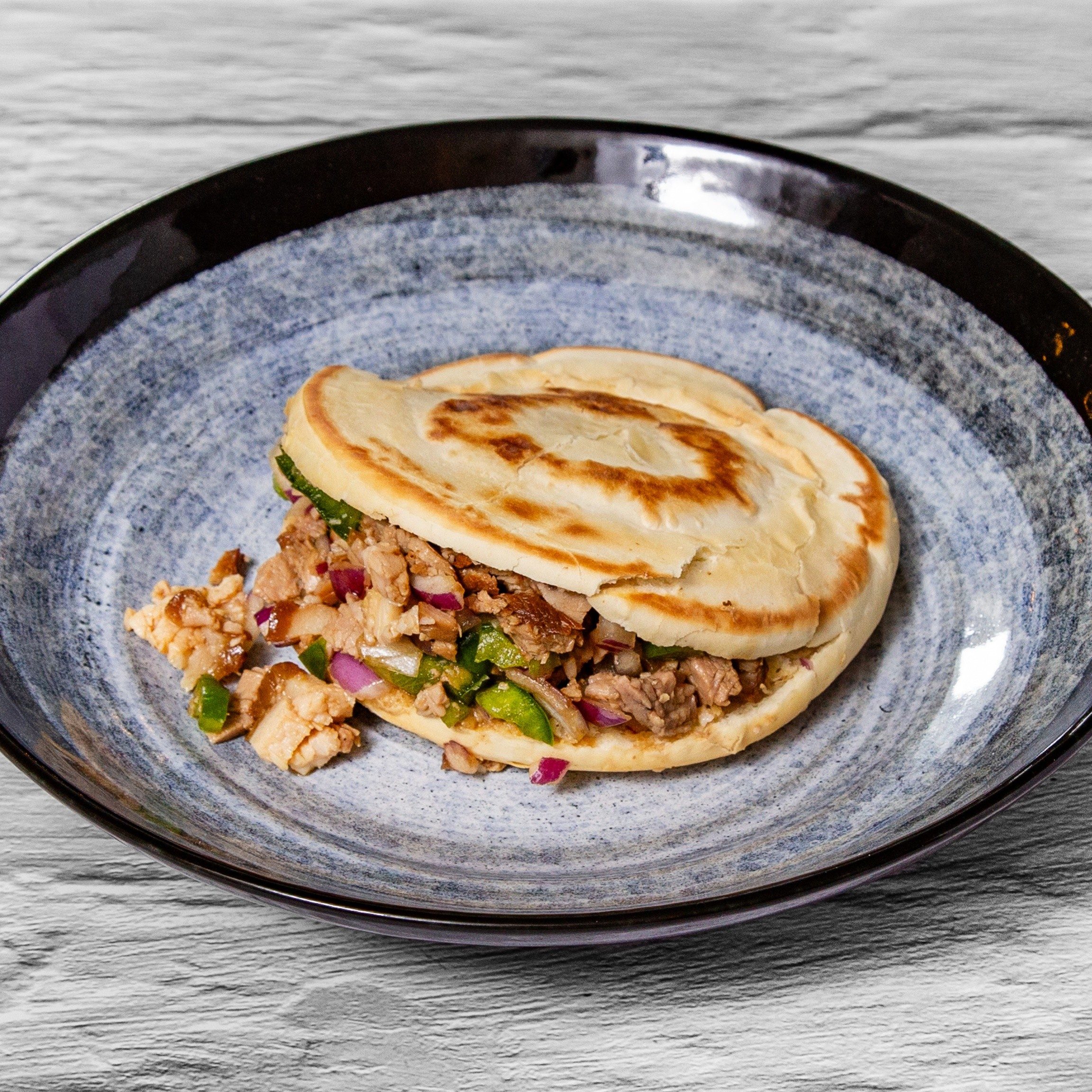 肉夹馍 (猪肉) / Stewed Pork Burger.
