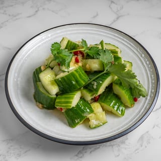 凉拌黄瓜 / Cucumber with Garlic Sauce