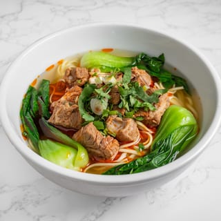 红烧排骨面 / Braised Pork Ribs Noodle Soup