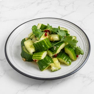 凉拌黄瓜 / Cucumber with Garlic Sauce