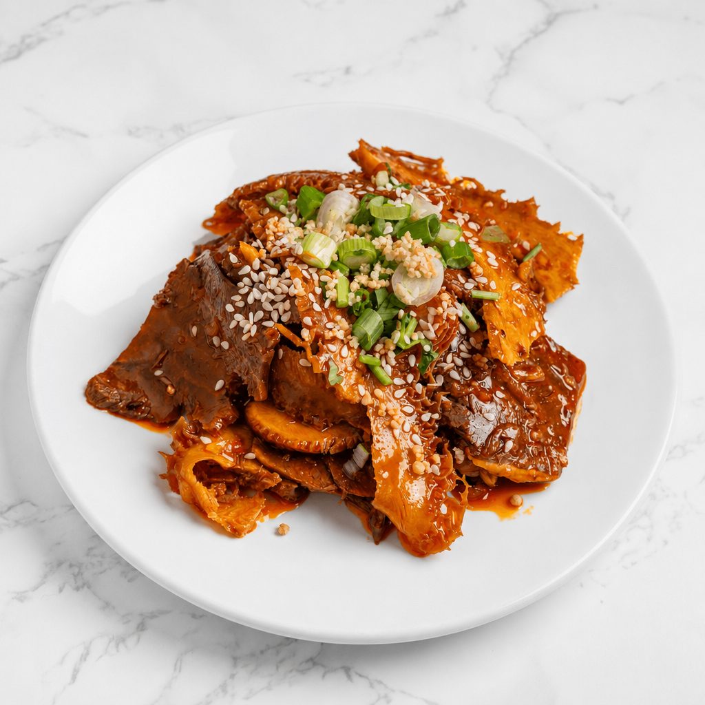 夫妻肺片 / Beef and Tripe with Spicy Sauce.