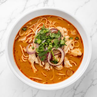 咖喱鸡汤面 / Curry Chicken Noodle Soup