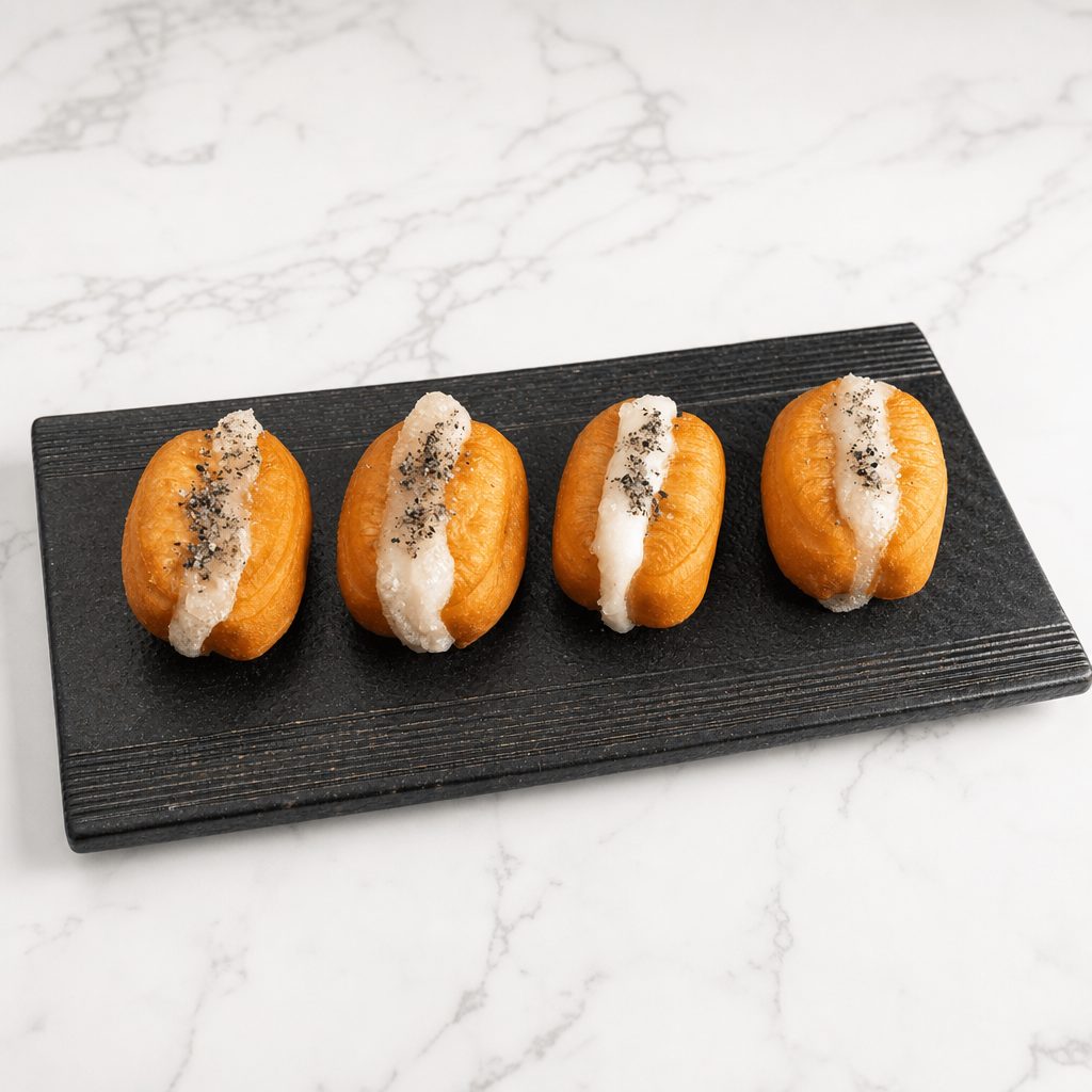 油条糍粑 / Fried Stick Mochi Stuffed.