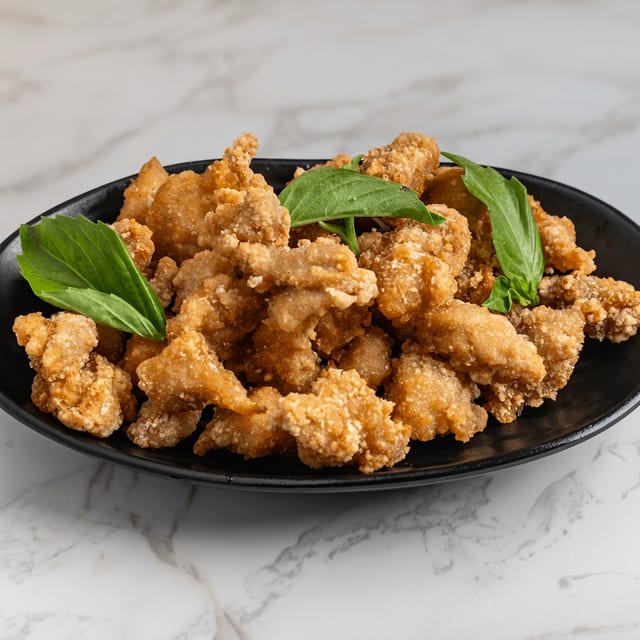G3. Fried Popcorn Chicken.