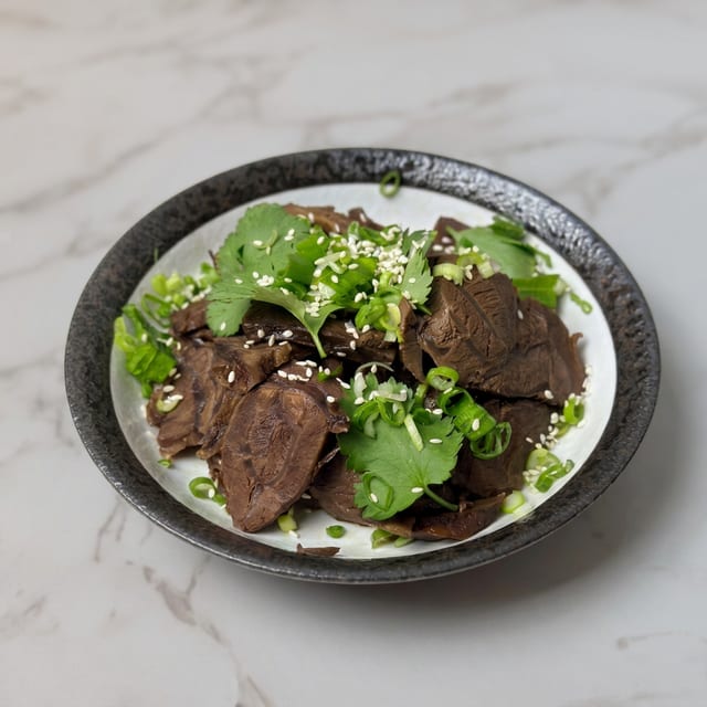 卤牛肉 / Braised Beef.