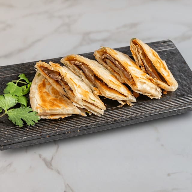 G12. Beef Scallion Pancake.