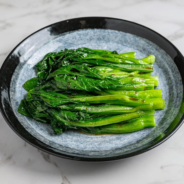 G22. Chinese Broccoli With Oyster Sauce.