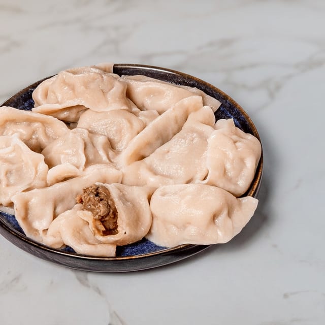 G7. Beef and Onion Dumplings.