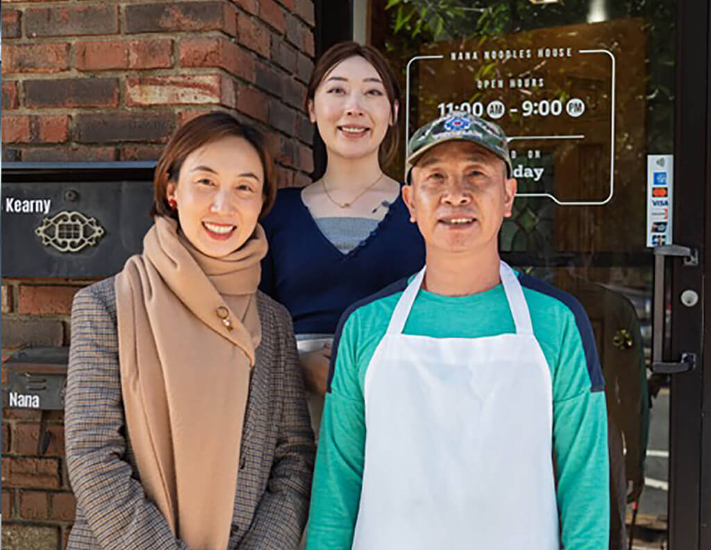 owners of Nana's noodle house